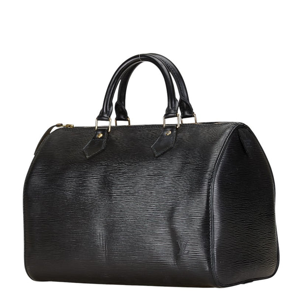 ルイ ヴィトン エピ スピーディ30 ハンドバッグ ボストンバッグ M59022 ノワール ブラック レザー レディース LOUIS VUITTON 【中古】