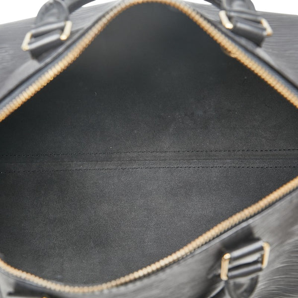 ルイ ヴィトン エピ スピーディ30 ハンドバッグ ボストンバッグ M59022 ノワール ブラック レザー レディース LOUIS VUITTON 【中古】