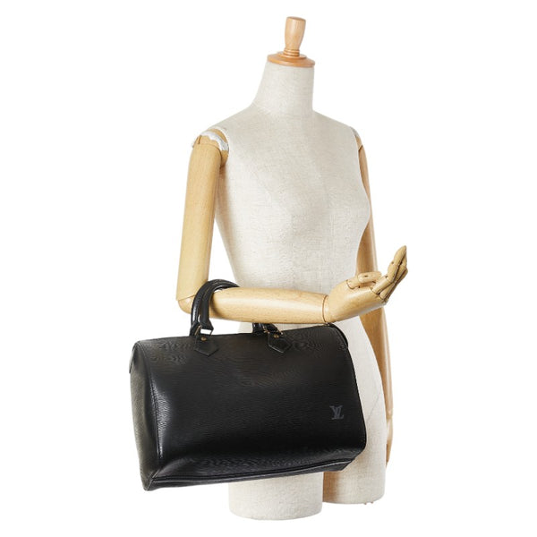 ルイ ヴィトン エピ スピーディ30 ハンドバッグ ボストンバッグ M59022 ノワール ブラック レザー レディース LOUIS VUITTON 【中古】