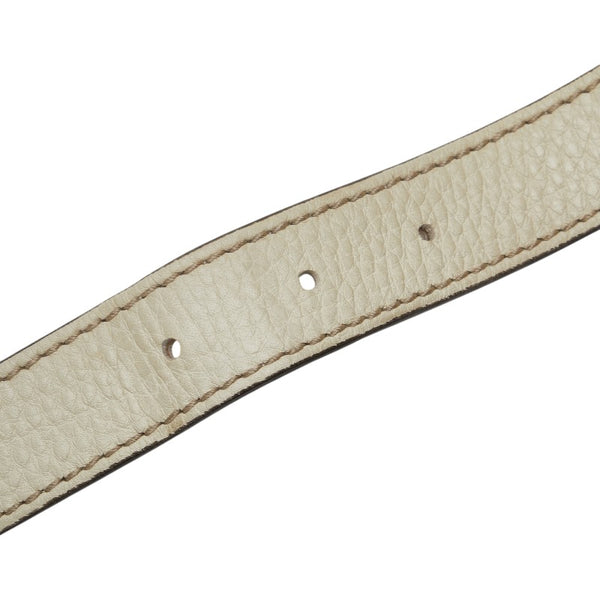 グッチ ソーホー インターロッキングG ハンドバッグ ショルダーバッグ 2WAY 368602 ホワイト レザー レディース GUCCI 【中古】