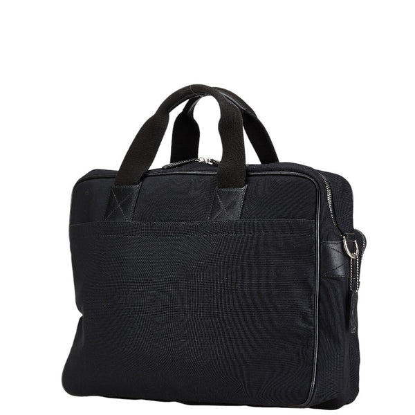 コーチ ビジネスバッグ ショルダーバッグ 2WAY 6408 ブラック ナイロン レザー メンズ COACH 【中古】