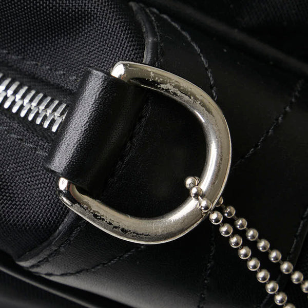 コーチ ビジネスバッグ ショルダーバッグ 2WAY 6408 ブラック ナイロン レザー メンズ COACH 【中古】