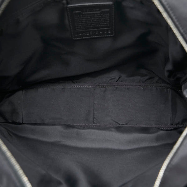 コーチ ビジネスバッグ ショルダーバッグ 2WAY 6408 ブラック ナイロン レザー メンズ COACH 【中古】