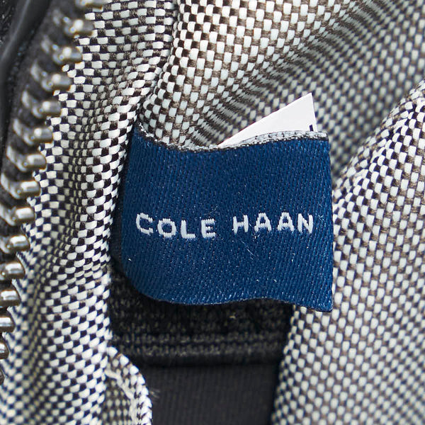 コールハーン トライボロ ビジネスバッグ ショルダーバッグ 2WAY F12375 ブラック レザー メンズ COLE HAAN 【中古】