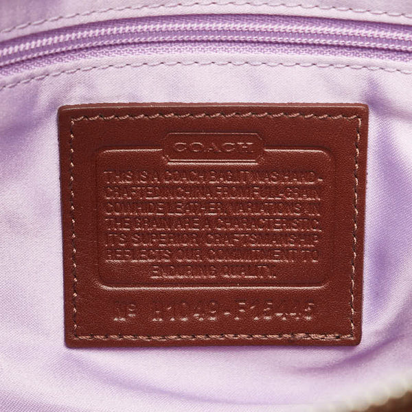 コーチ ハンドバッグ ショルダーバッグ 2WAY F15445 ブラウン レザー レディース COACH 【中古】