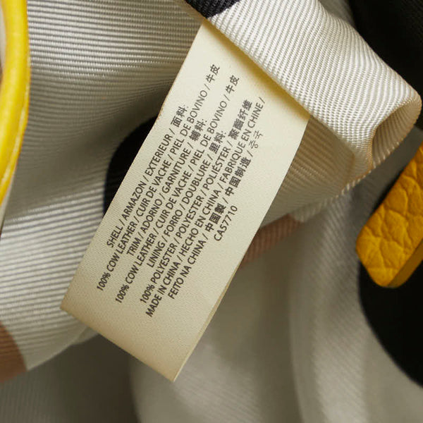 ケイトスペード バイカラー ハンドバッグ ショルダーバッグ 2WAY ベージュ イエロー レザー レディース Kate Spade 【中古】