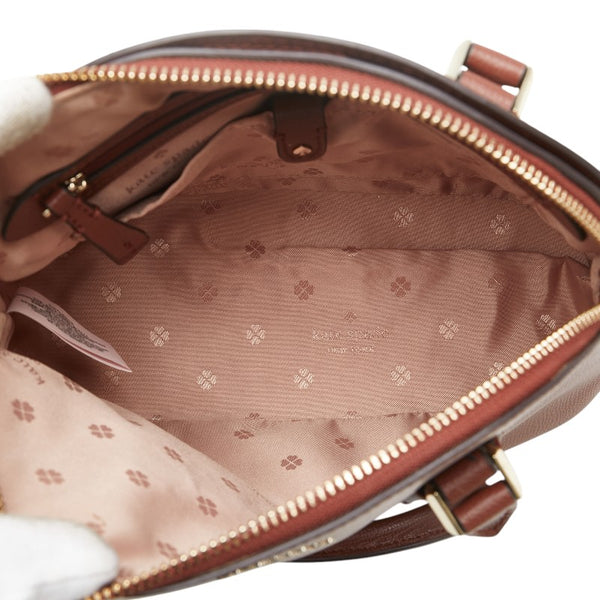 ケイトスペード ハンドバッグ シナモンスパイス ブラウン レザー レディース Kate Spade 【中古】
