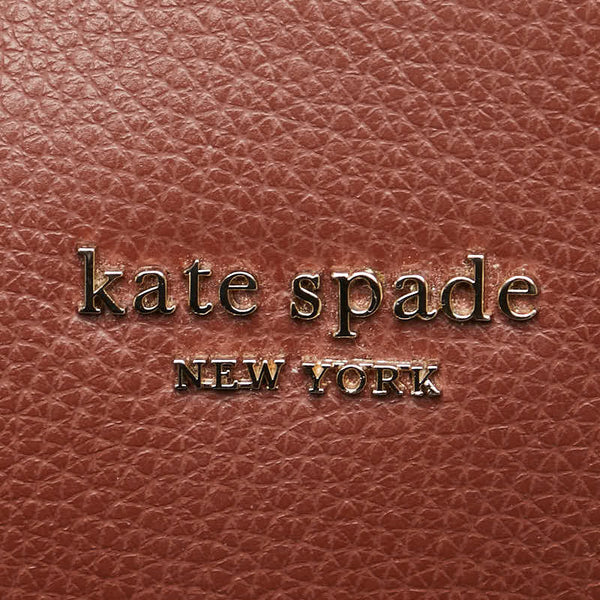 ケイトスペード ハンドバッグ シナモンスパイス ブラウン レザー レディース Kate Spade 【中古】