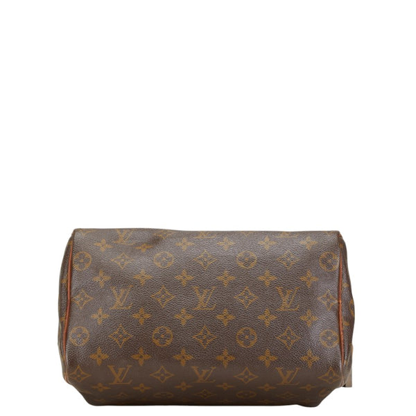 ルイ ヴィトン モノグラム スピーディ25 ミニボストンバッグ ハンドバッグ M41528 ブラウン PVC レザー レディース LOUIS VUITTON 【中古】