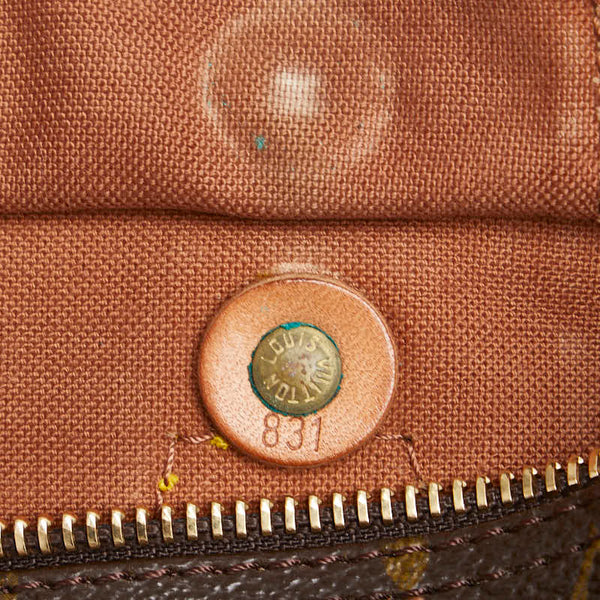 ルイ ヴィトン モノグラム スピーディ25 ミニボストンバッグ ハンドバッグ M41528 ブラウン PVC レザー レディース LOUIS VUITTON 【中古】