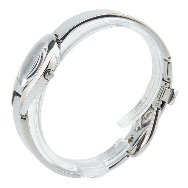 グッチ 腕時計 6700L クオーツ ブラック文字盤 ステンレススチール レディース GUCCI 【中古】