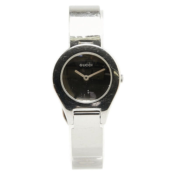 グッチ 腕時計 6700L クオーツ シルバー文字盤 ステンレススチール レディース GUCCI 【中古】