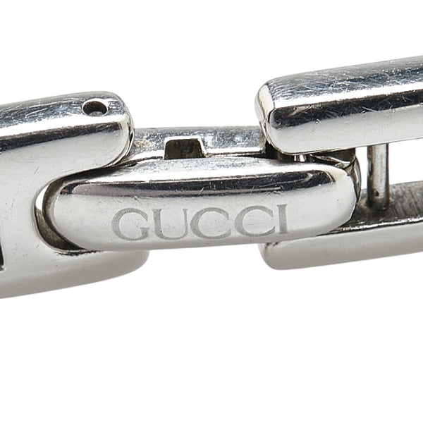 グッチ 腕時計 1400L クオーツ ブラック文字盤 ステンレススチール レディース GUCCI 【中古】