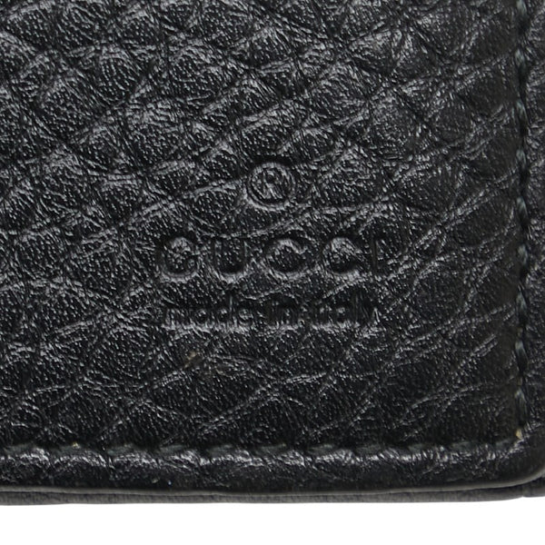 グッチ スカイライン カードケース 名刺入れ 296680 ブラック レザー メンズ GUCCI 【中古】