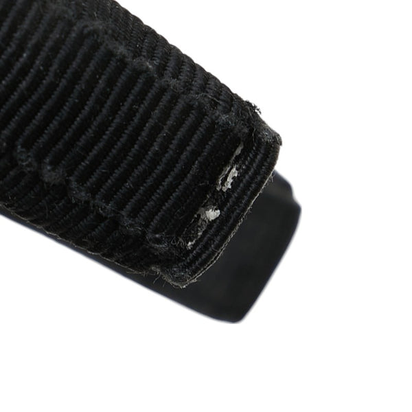 サルヴァトーレフェラガモ ヴァラ カチューシャ ヘアバンド ブラック ゴールド キャンバス レディース Salvatore Ferragamo 【中古】