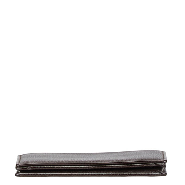 ブルガリ カードケース 名刺入れ ブラウン レザー メンズ BVLGARI 【中古】