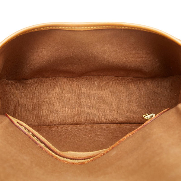 ルイ ヴィトン モノグラム ソローニュ 斜め掛け ショルダーバッグ M42250 ブラウン PVC レザー レディース LOUIS VUITTON 【中古】