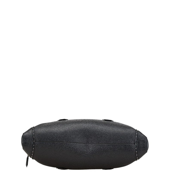 サルヴァトーレフェラガモ スタッズ ビジネスバッグ ショルダーバッグ 2WAY FZ-24 0969 ブラック レザー レディース Salvatore Ferragamo 【中古】