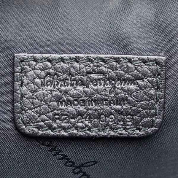 サルヴァトーレフェラガモ スタッズ ビジネスバッグ ショルダーバッグ 2WAY FZ-24 0969 ブラック レザー レディース Salvatore Ferragamo 【中古】