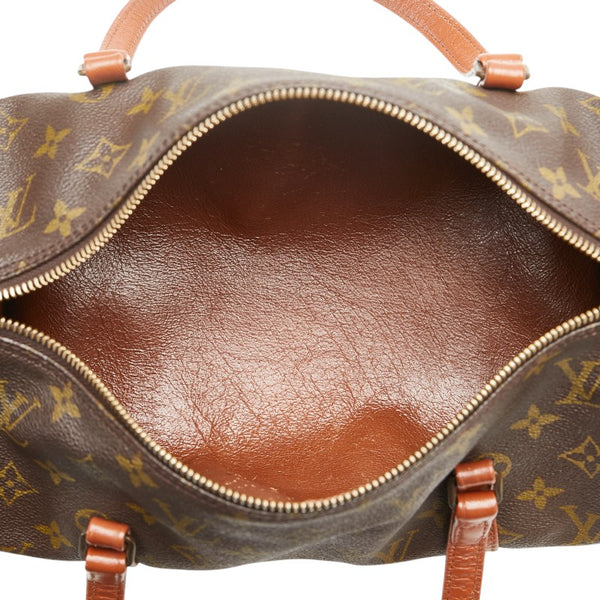 ルイ ヴィトン モノグラム パピヨン30(旧) ショルダーバッグ M51365 ブラウン PVC レザー レディース LOUIS VUITTON 【中古】