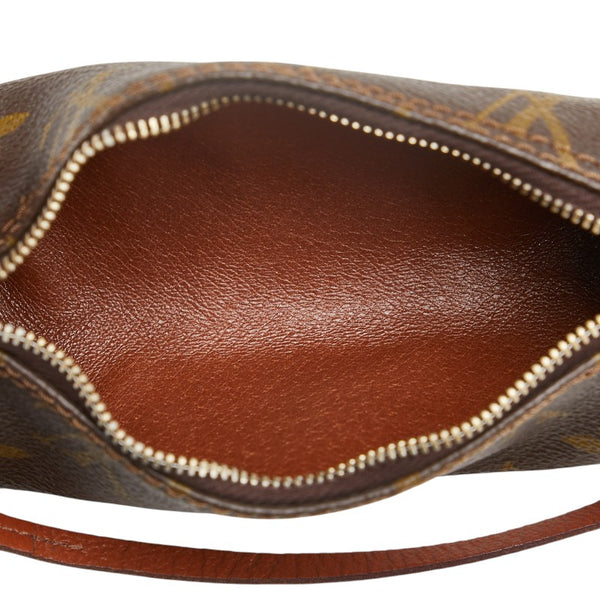 ルイ ヴィトン モノグラム パピヨン30(旧) ショルダーバッグ M51365 ブラウン PVC レザー レディース LOUIS VUITTON 【中古】