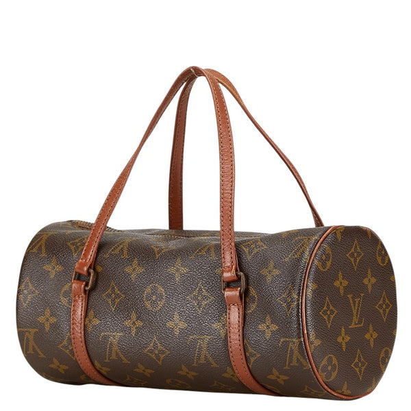 ルイ ヴィトン モノグラム パピヨン26 旧型 ハンドバッグ M51366 ブラウン PVC レザー レディース LOUIS VUITTON 【中古】