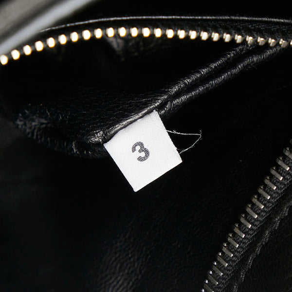 プラダ セカンドバッグ クラッチバッグ ブラック レザー メンズ PRADA 【中古】
