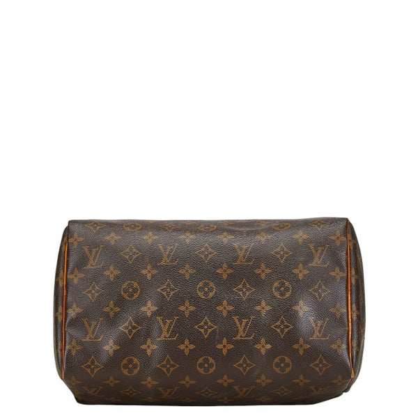 ルイ ヴィトン モノグラム スピーディ30 ハンドバッグ ミニボストンバッグ M41108 ブラウン PVC レザー レディース LOUIS VUITTON 【中古】