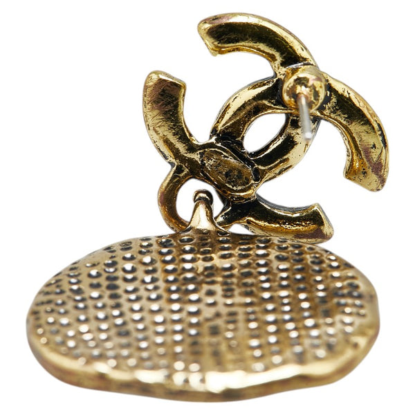 シャネル ココマーク 31 RUE CAMBON ピアス ゴールド メッキ レディース CHANEL 【中古】