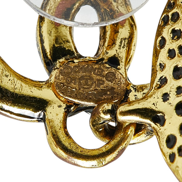 シャネル ココマーク 31 RUE CAMBON ピアス ゴールド メッキ レディース CHANEL 【中古】