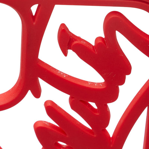 クリスチャンルブタン iPhone11pro 専用ケース スマホケース レッド ラバー レディース Christian Louboutin 【中古】