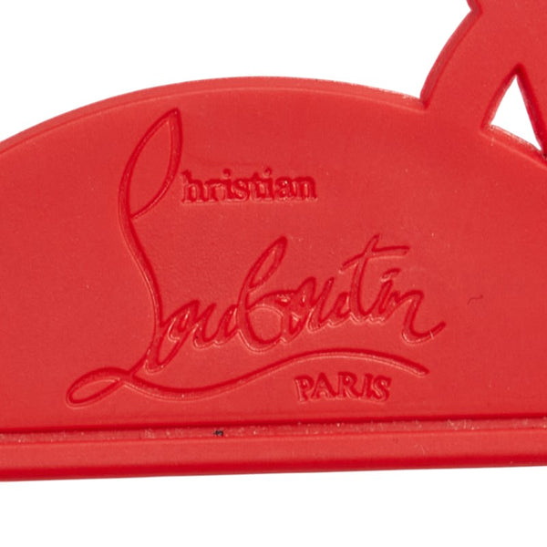 クリスチャンルブタン iPhone11pro 専用ケース スマホケース レッド ラバー レディース Christian Louboutin 【中古】