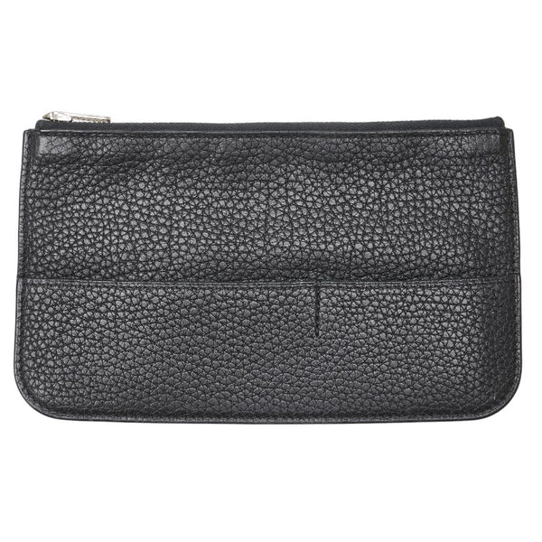 エルメス ドゴンGM 長財布 ノワール ブラック トゴ レディース HERMES 【中古】