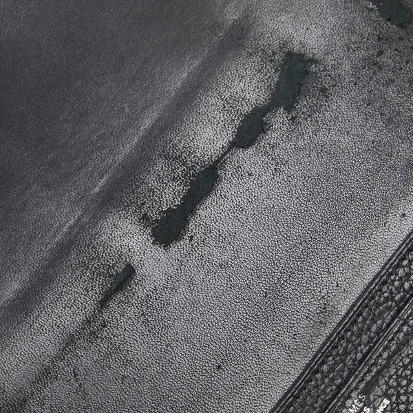 エルメス ドゴンGM 長財布 ノワール ブラック トゴ レディース HERMES 【中古】