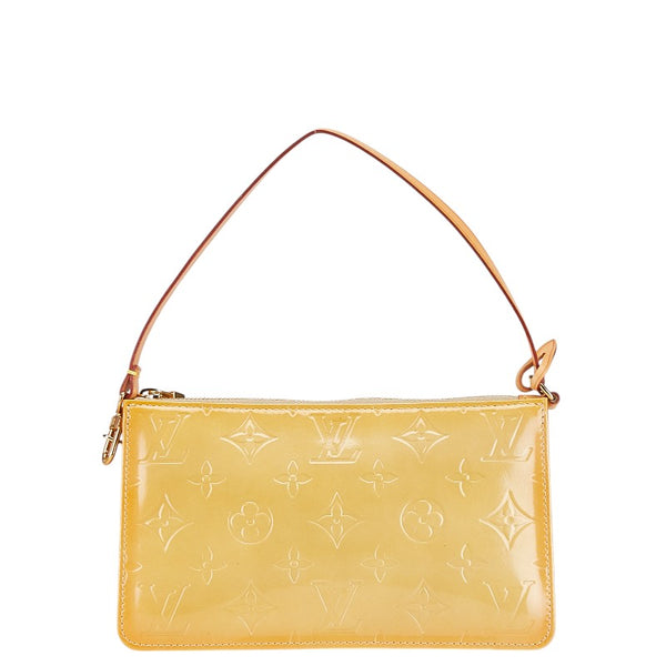 ルイ ヴィトン モノグラム ヴェルニ  レキシントン ハンドバッグ M91010 ベージュ パテントレザー レディース LOUIS VUITTON 【中古】