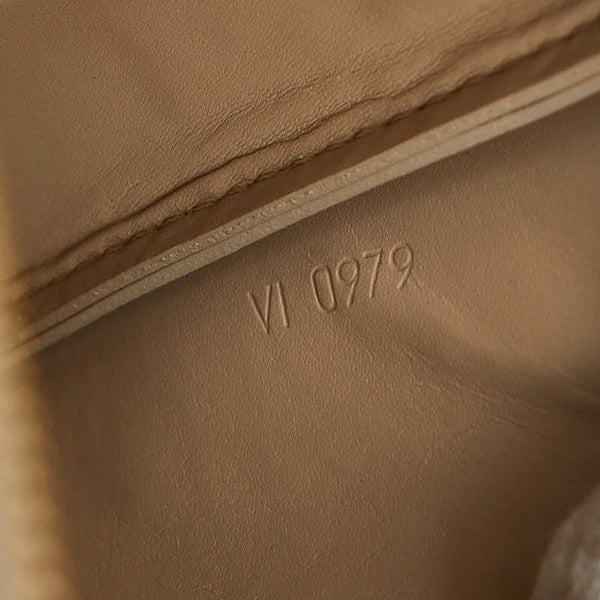 ルイ ヴィトン モノグラム ヴェルニ  レキシントン ハンドバッグ M91010 ベージュ パテントレザー レディース LOUIS VUITTON 【中古】