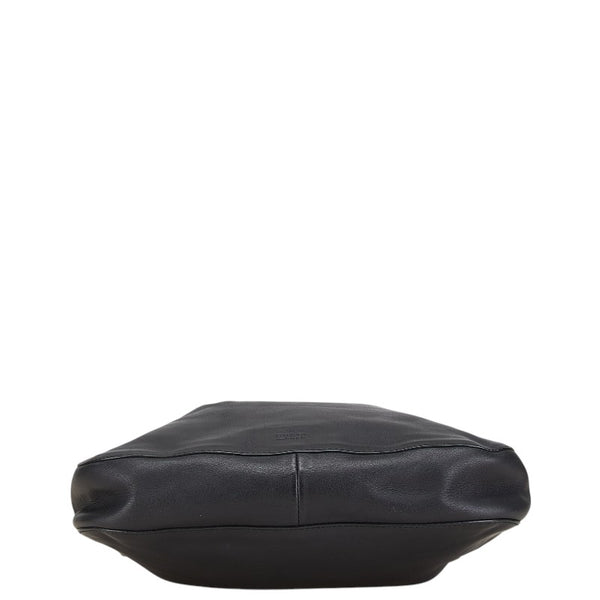 グッチ ワンショルダーバッグ ハンドバッグ 001 3748 001998 ブラック レザー レディース GUCCI 【中古】