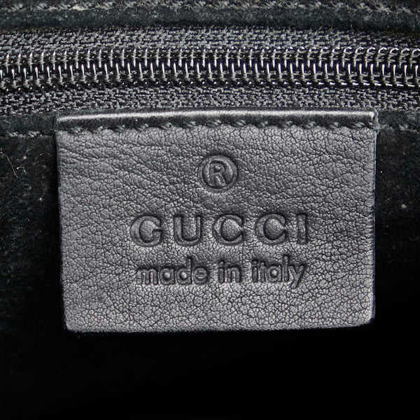 グッチ ワンショルダーバッグ ハンドバッグ 001 3748 001998 ブラック レザー レディース GUCCI 【中古】