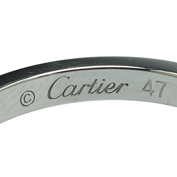 カルティエ 1Pダイヤ リング 指輪 #47 Pt950 プラチナ レディース CARTIER 【中古】