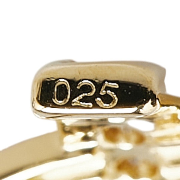 K18YG イエローゴールド ダイヤ0.50ct ピアス レディース 【中古】