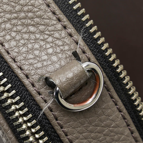 マークジェイコブス 斜め掛け ショルダーバッグ グレー レザー レディース MARC JACOBS 【中古】