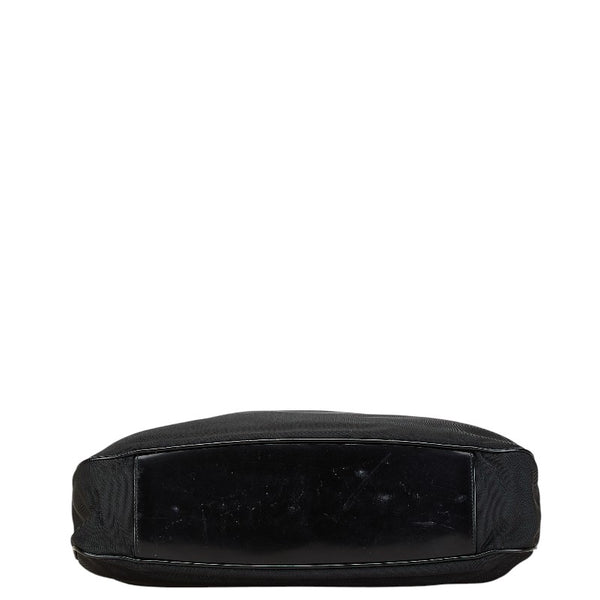 グッチ バンブー ハンドバッグ ショルダーバッグ 2WAY 001 2123 ブラック ナイロン レディース GUCCI 【中古】