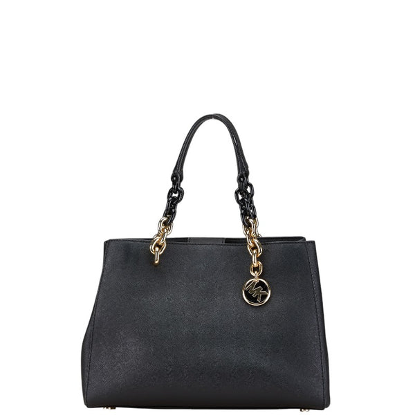マイケルコース ハンドバッグ 30F7GCYS2L ブラック レザー レディース Michael Kors 【中古】