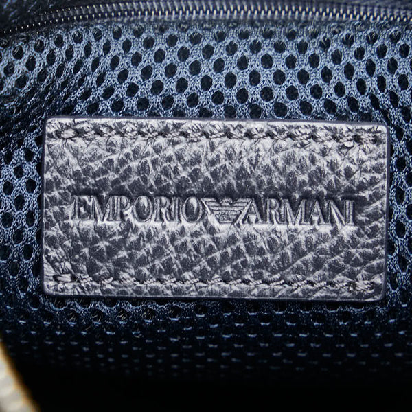 アルマーニ ショルダーバッグ ブラック レザー レディース ARMANI 【中古】
