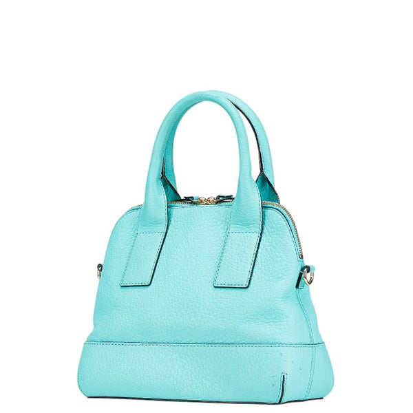 ケイトスペード ハンドバッグ ショルダーバッグ 2WAY ミントグリーン レザー レディース Kate Spade 【中古】