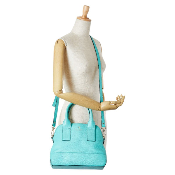 ケイトスペード ハンドバッグ ショルダーバッグ 2WAY ミントグリーン レザー レディース Kate Spade 【中古】