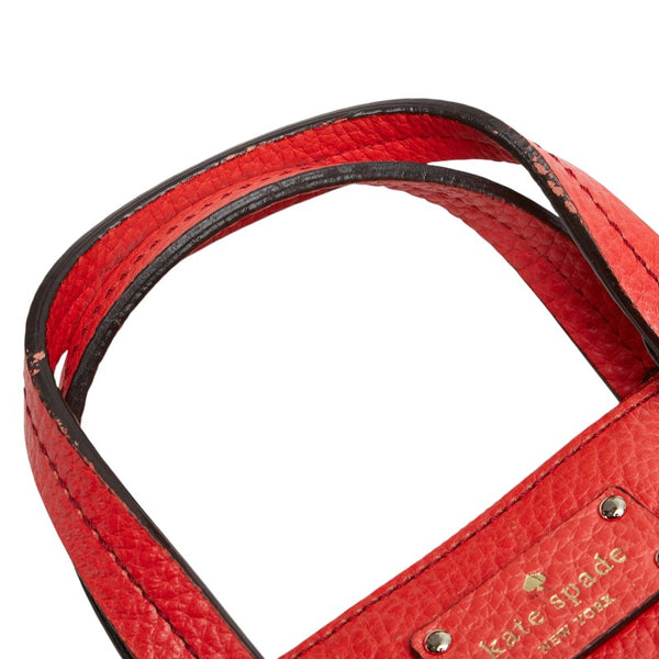 ケイトスペード ハンドバッグ ショルダーバッグ 2WAY レッド レザー レディース Kate Spade 【中古】