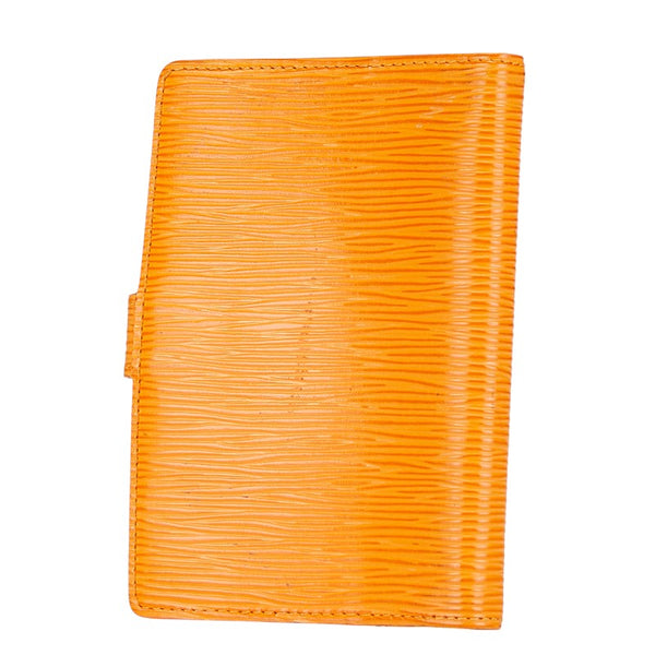 ルイ ヴィトン エピ アジェンダPM 手帳カバー R2005H マンダリン オレンジ レザー レディース LOUIS VUITTON 【中古】