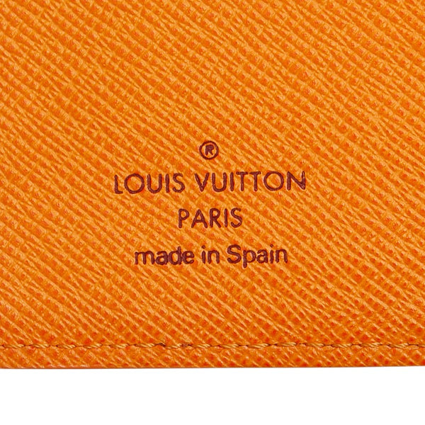 ルイ ヴィトン エピ アジェンダPM 手帳カバー R2005H マンダリン オレンジ レザー レディース LOUIS VUITTON 【中古】