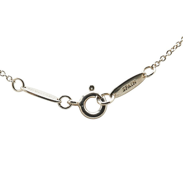 ティファニー オープンハート ネックレス SV925 シルバー レディース TIFFANY&Co. 【中古】